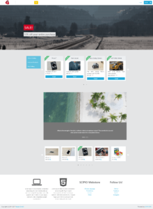 Ignite Shop Theme (Bootstrap v4) | ScipioERP